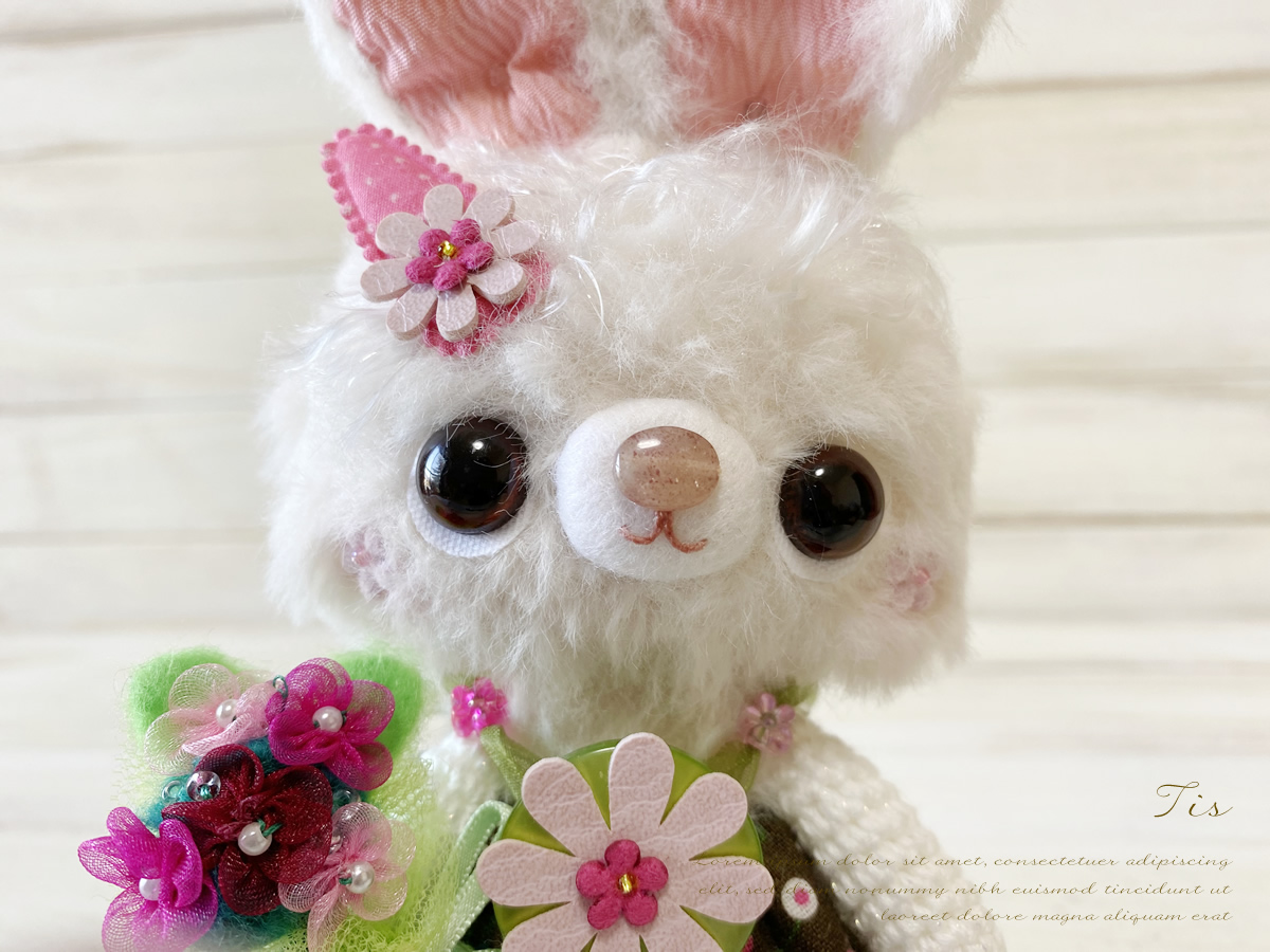 花束ど～ぞ♪うさぴょん