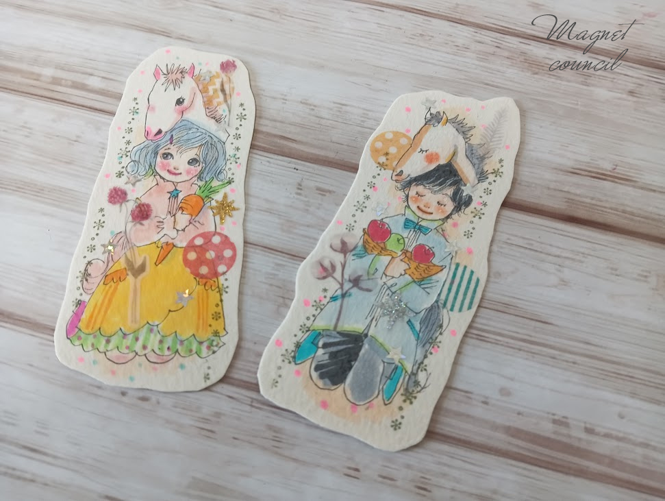 馬ちゃん ペア栞