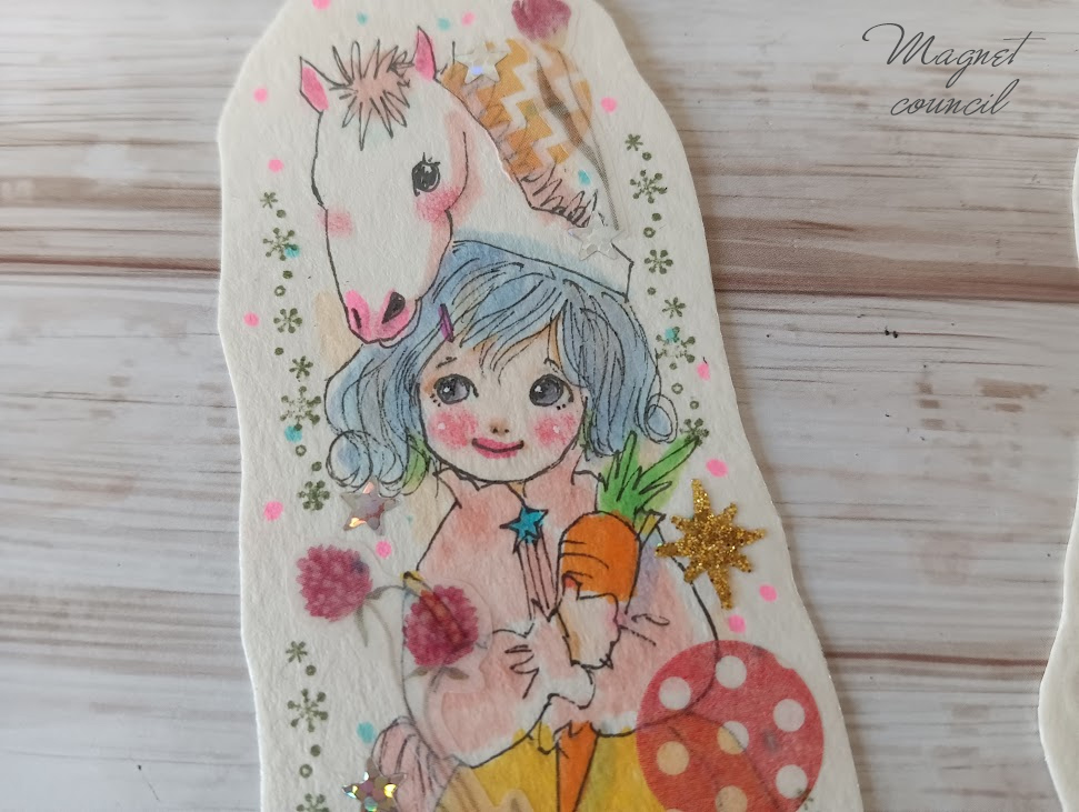 馬ちゃん ペア栞 