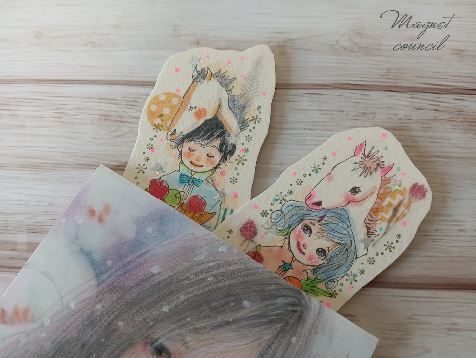 馬ちゃん ペア栞 