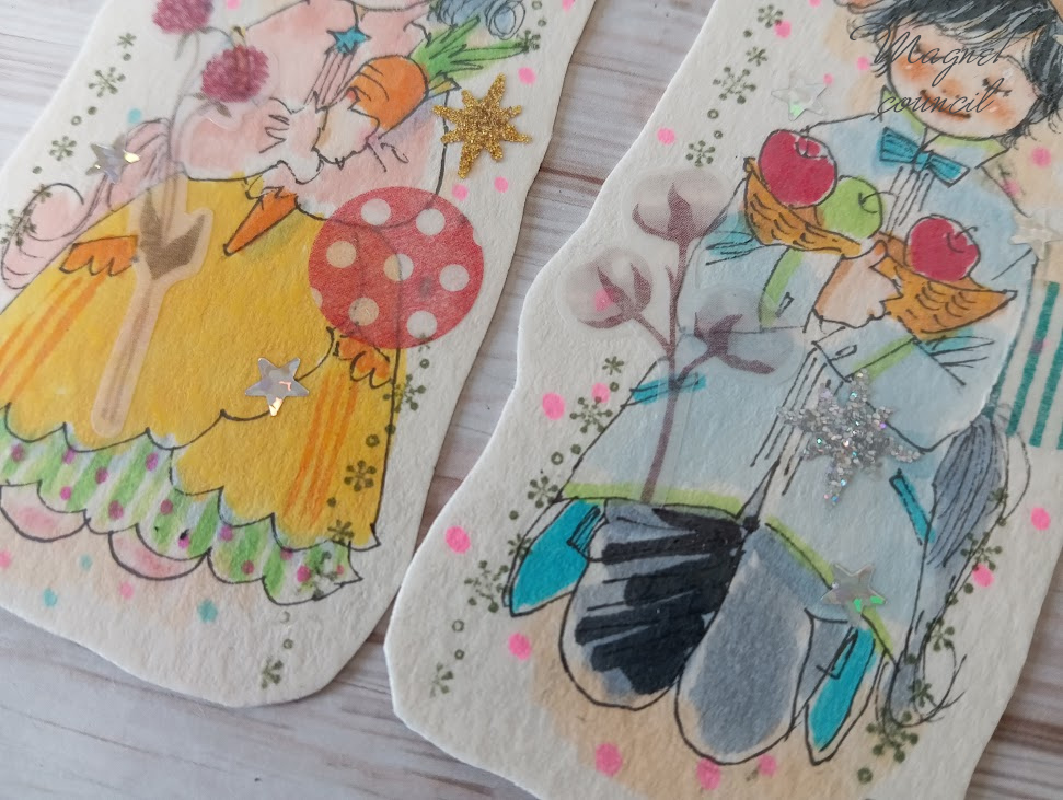 馬ちゃん ペア栞 