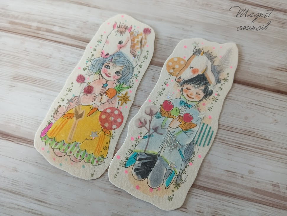 馬ちゃん ペア栞 