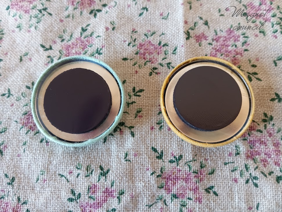 くるみボタンマグネット 2コセット（季節A）