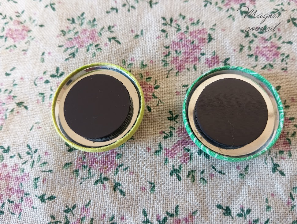 くるみボタンマグネット 2コセット（果物A）