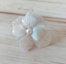 ふんわり色づく紫陽花のレジンピアス｜大人ナチュラルA