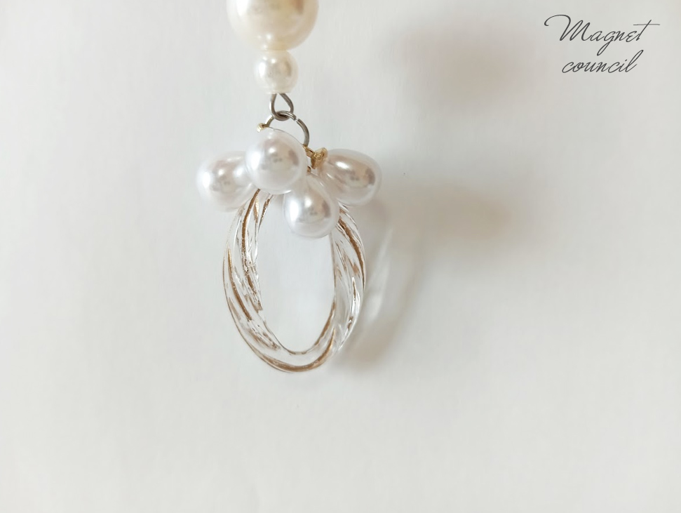 華やかに揺れる。ドロップパールの贅沢ボリュームイヤリング