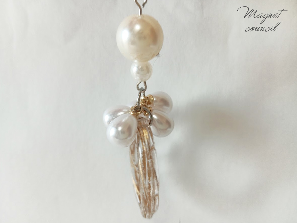 華やかに揺れる。ドロップパールの贅沢ボリュームイヤリング