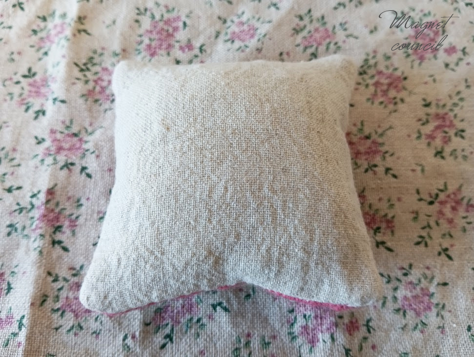 ウール刺繍のピンクッション パッチワーク