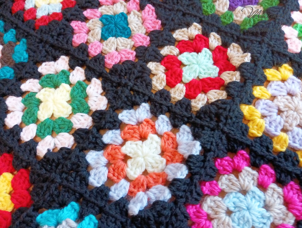 グラニースクエアブランケット