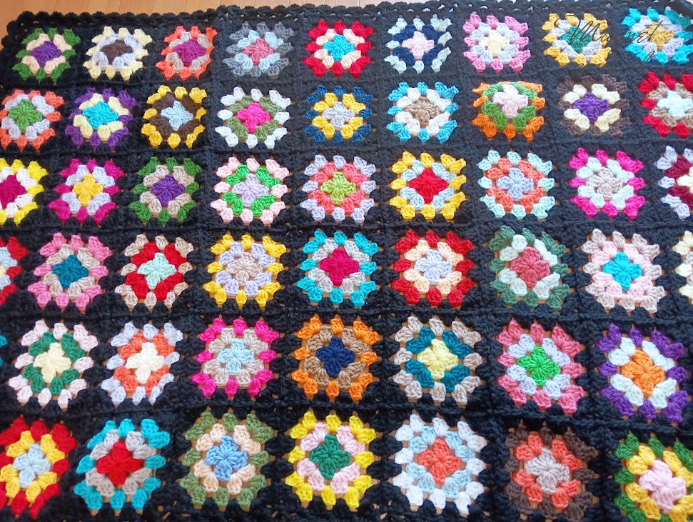 グラニースクエアブランケット