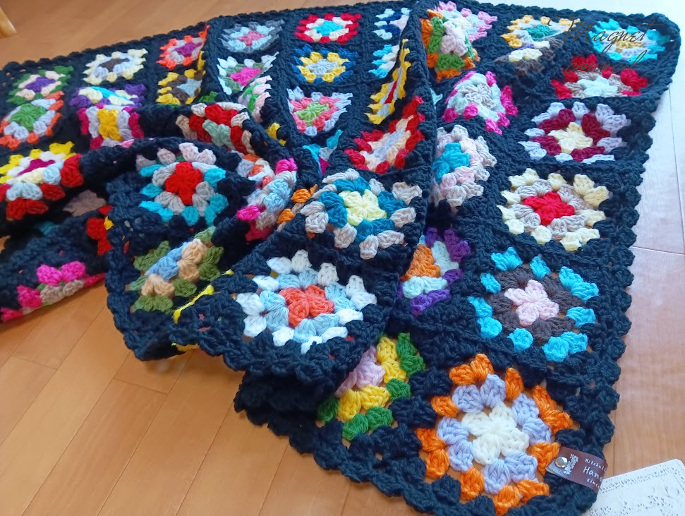 グラニースクエアブランケット