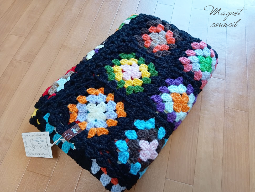 グラニースクエアブランケット