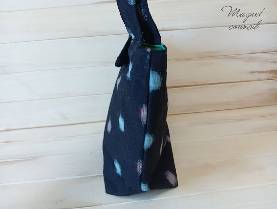 絣トートバッグ