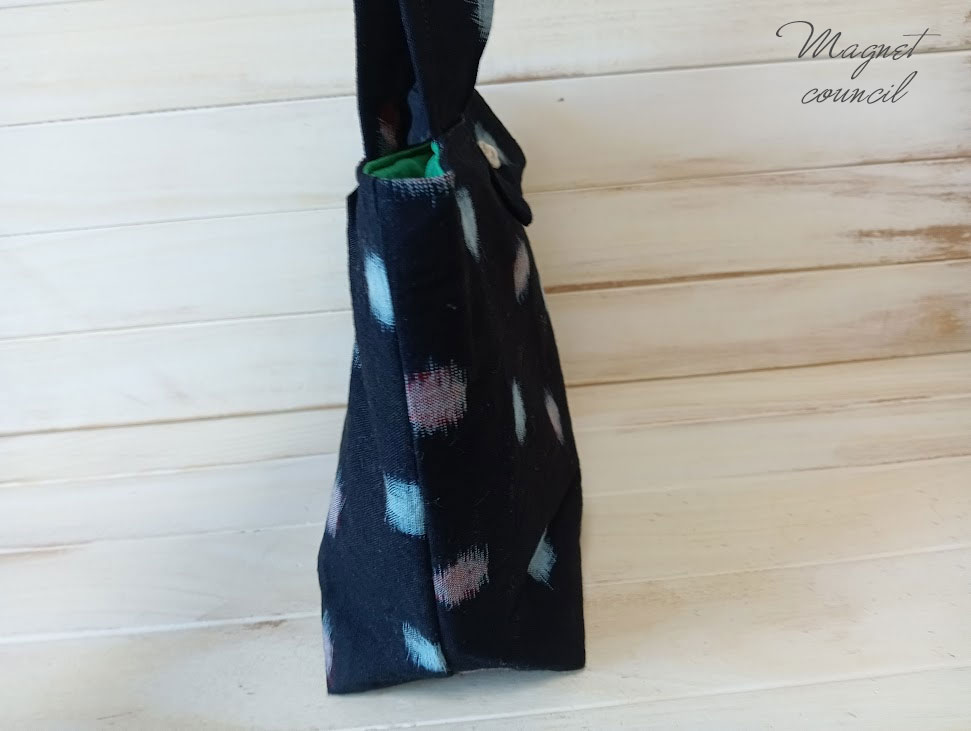 絣トートバッグ