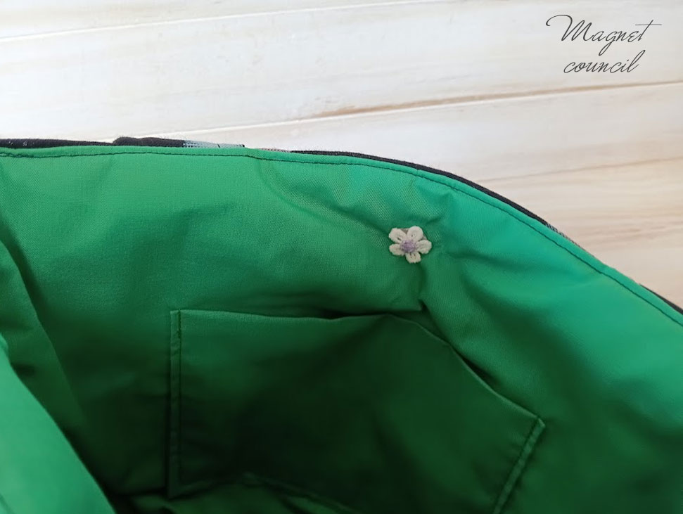 絣トートバッグ