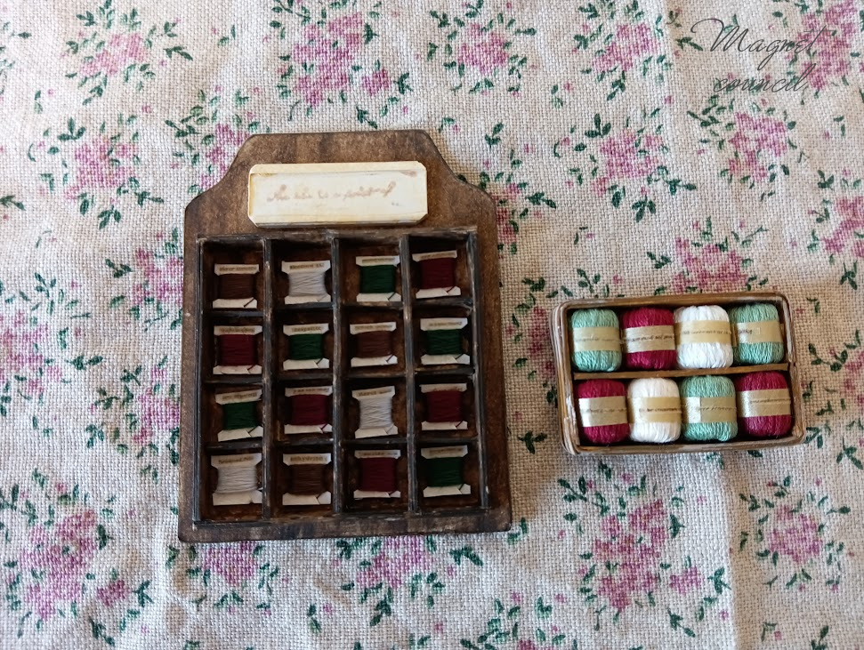 壁掛け&毛糸玉(Xmasバージョン)