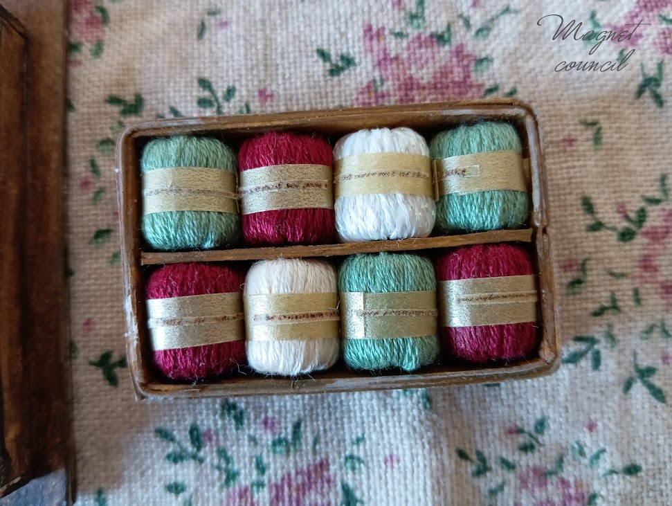 壁掛け&毛糸玉(Xmasバージョン)