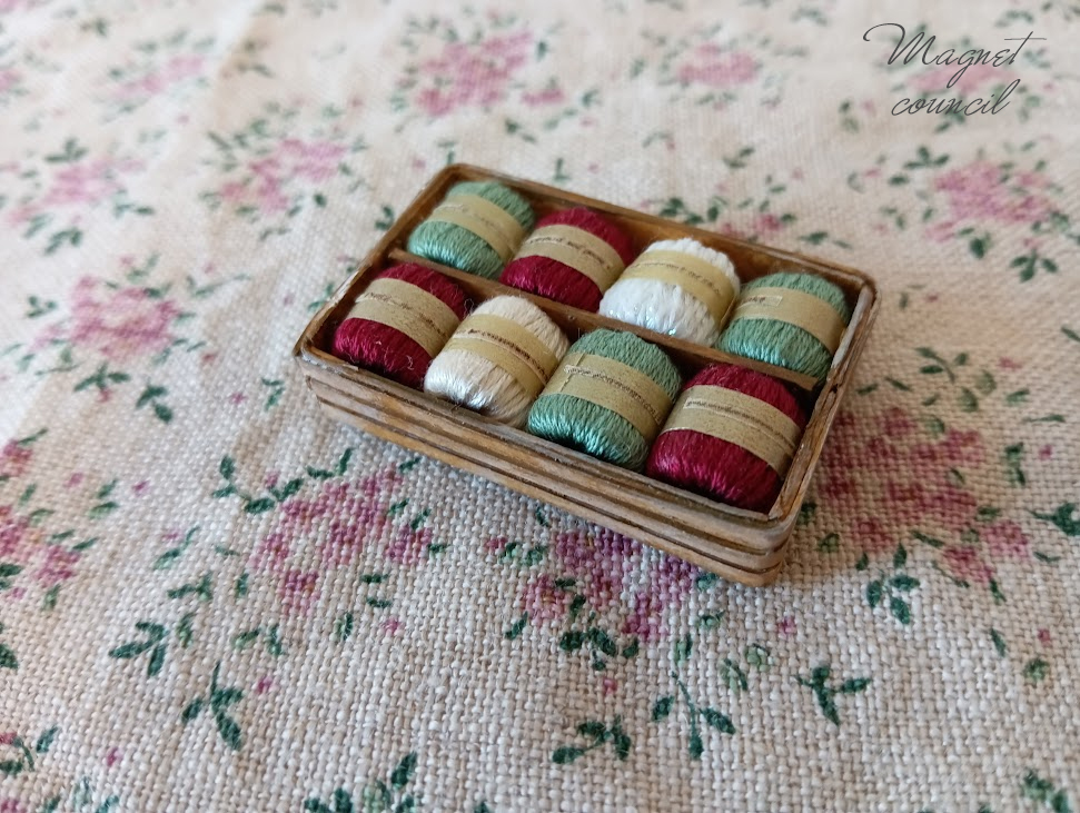 壁掛け&毛糸玉(Xmasバージョン)