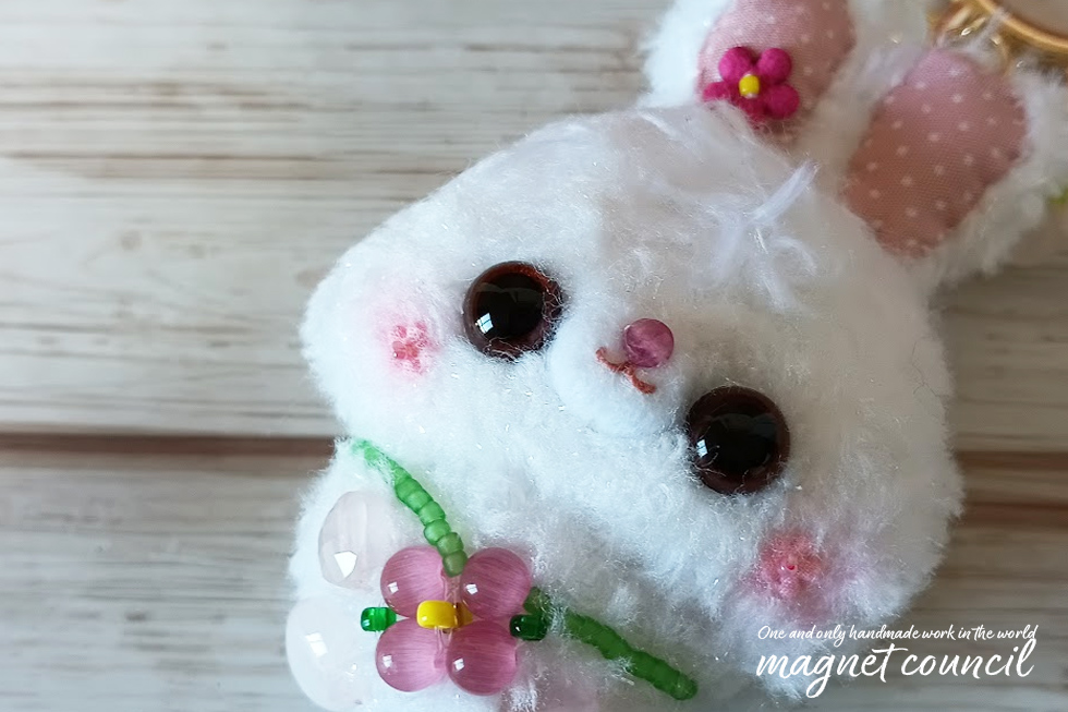 バッグチャーム「ゆらりん♪うさぴょん」B