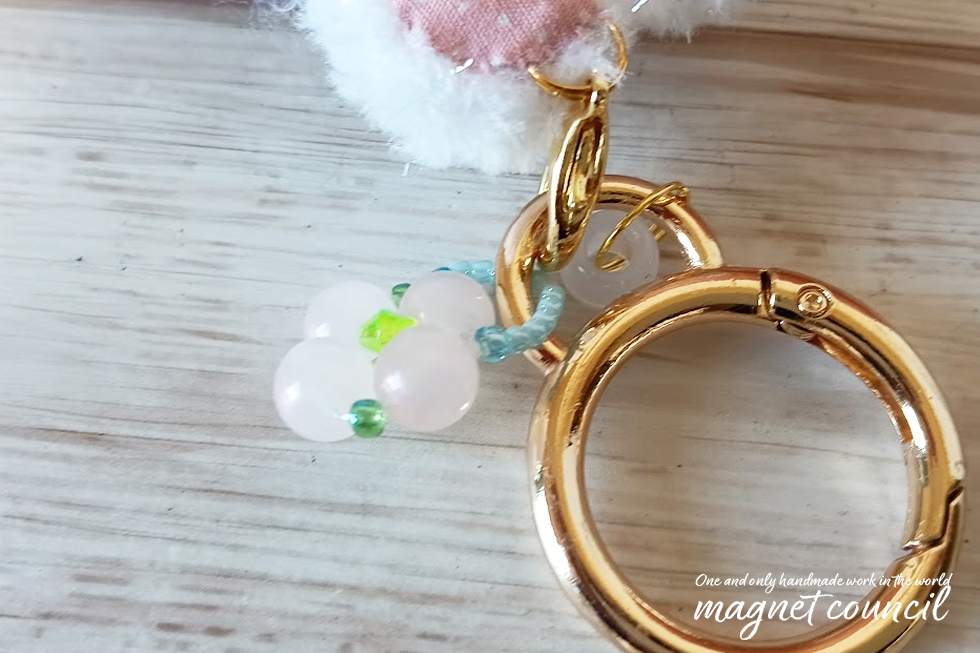 バッグチャーム「ゆらりん♪うさぴょん」B