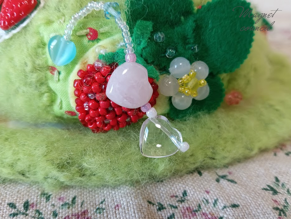 いちご大好き♪ぴょんころりん♪（景色マット付）