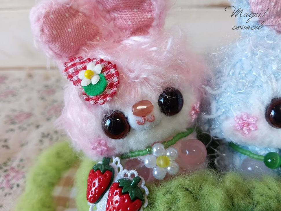 いちご大好き♪ぴょんころりん♪（景色マット付）