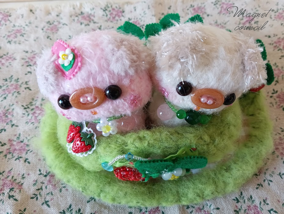 いちご大好き♪ぶーころりん♪（景色マット付）
