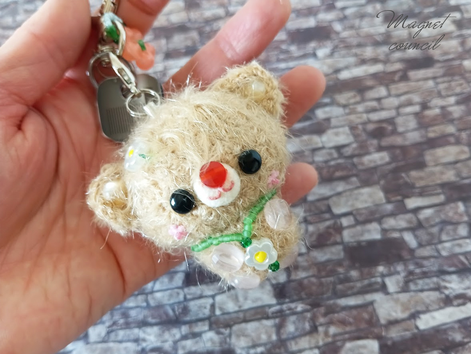キーホルダー「ゆらりん♪くまちゃん」