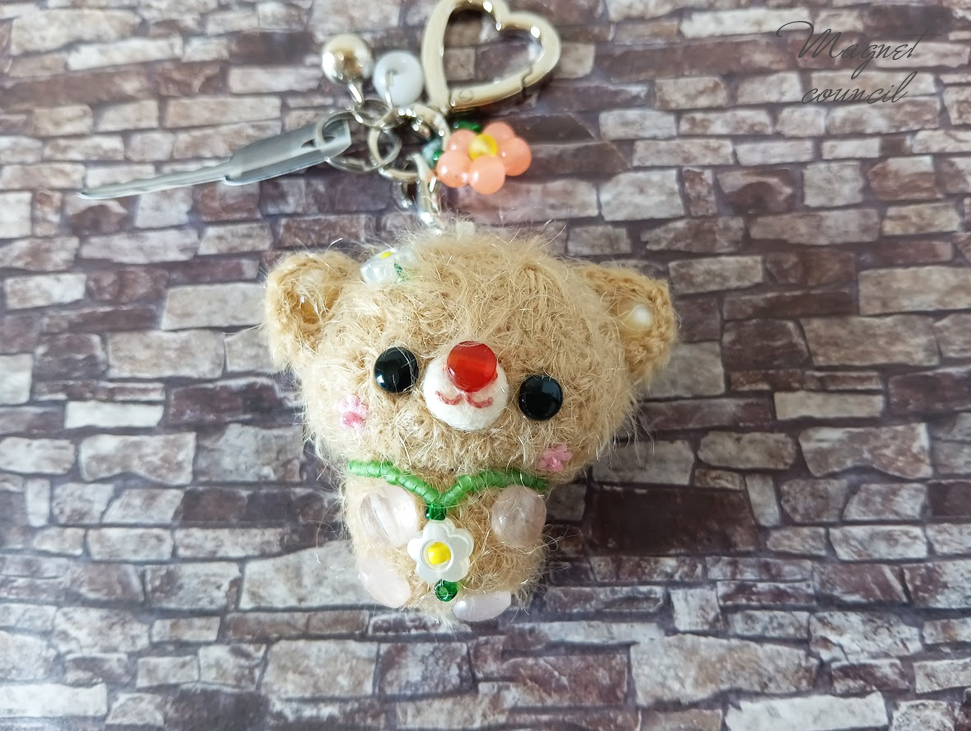 キーホルダー「ゆらりん♪くまちゃん」
